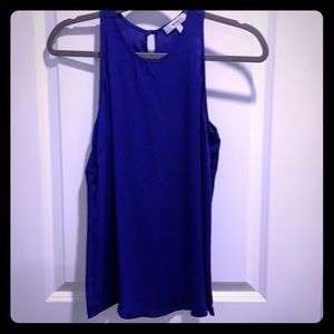 Milly royal blue silk blouse